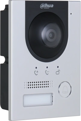Видеопанель Dahua DHI-VTO2201F-P-S2 цветной сигнал CMOS цвет панели: серебристый