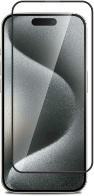 Защитное стекло для экрана BoraSCO прозрачный для Apple iPhone 15 Plus 2.5D антиблик. 1шт. (72402)