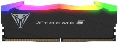 Память DDR5 2x16GB 8000MHz Patriot PVXR532G80C38K Viper Xtreme 5 RGB RTL Gaming PC5-64000 CL38 DIMM UDIMM 288-pin 1.45В с радиатором Ret