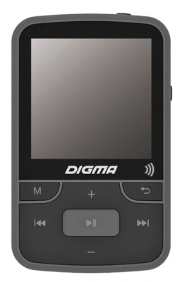 Плеер Hi-Fi Flash Digma Z4 BT 16Gb черный/1.5"/FM/microSDHC/clip