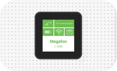 Модем 3G/4G Digma DWR-M301LTE USB Wi-Fi Firewall +Router внешний белый