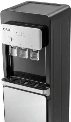 Кулер AEL LD-AEL-806a напольный электронный черный/серебристый