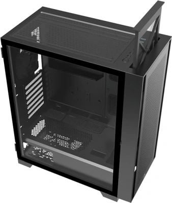 Корпус Montech Air 1000 Lite черный без БП ATX 1x120mm 3x140mm 1xUSB2.0 2xUSB3.0 audio bott PSU