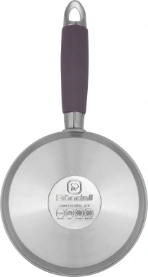 Ковш Rondell Akzent RDS-1386 1.3л. d=16см (с крышкой) стальной