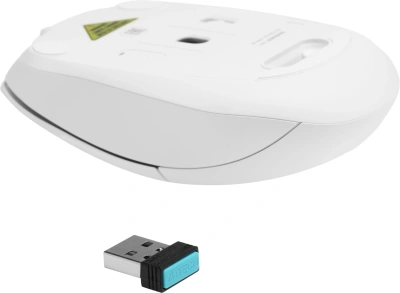 Мышь A4Tech Fstyler FG16CS Air белый оптическая 2000dpi silent беспров. USB для ноутбука 4but (FG16CS AIR WHITE)