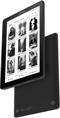 Электронная книга Digma F4 5.83" E-Ink 680x920 Touch Screen 1.2Ghz 1Gb/8Gb/SD/microSDHC/подсветка дисплея черный
