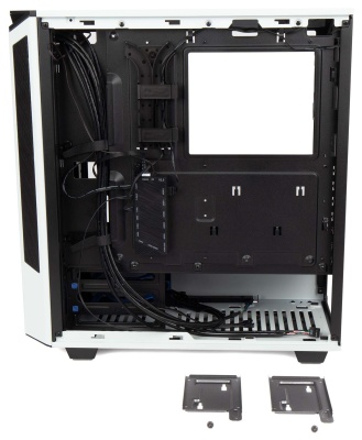 Корпус Hiper PW81 белый без БП ATX 4x120mm 2xUSB2.0 2xUSB3.0 audio bott PSU