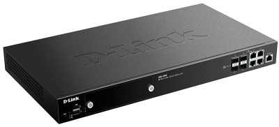 Контроллер D-Link DWC-2000 10/100/1000BASE-TX/SFP черный