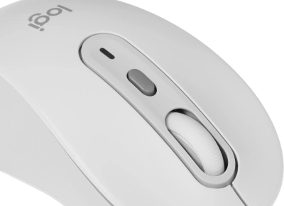 Мышь Logitech M750 белый оптическая 4000dpi беспров. BT/Radio USB 5but (910-006271)