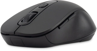 Мышь Оклик 677MW черный оптическая 1600dpi беспров. USB 6but (1520859)