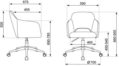 Кресло Бюрократ CH-390SL серый Alfa 44 крестов. металл хром