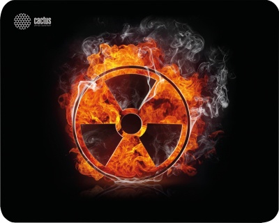 Коврик для мыши Cactus Radiation рисунок 300x250x3мм (CS-MP-D06M)