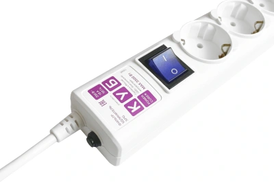 Сетевой фильтр Powercube SPG6-16-5M 5м (6 розеток) белый (коробка)