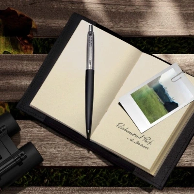 Ручка шариков. Parker Jotter XL K69 (2068358) Matte Black CT M син. черн. подар.кор.