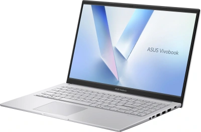 Ноутбук Asus Vivobook 15 X1504MA-BQ224 Core 5 320 8Gb SSD512Gb Intel Graphics 15.6" IPS FHD (1920x1080) без ОС silver WiFi BT Cam (90NB17I2-M01370)