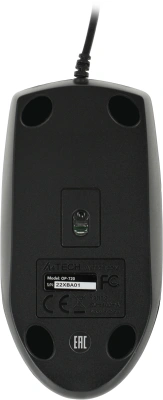 Мышь A4Tech OP-720 черный оптическая 1200dpi USB 3but (OP-720 USB (BLACK))