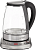 Чайник электрический Vitek VT-WK1075 1.7л. 1800Вт серебристый/черный корпус: металл/пластик