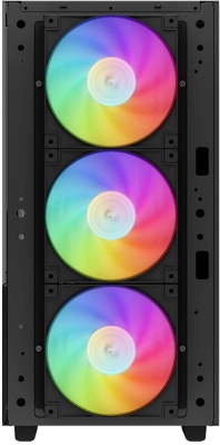 Корпус Deepcool CH560 черный без БП ATX 8x120mm 3x140mm 1xUSB3.0 audio bott PSU