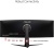 Монитор Asus 49" ROG Strix XG49VQ черный VA LED 32:9 HDMI M/M матовая HAS Piv 450cd 3840x1080 144Hz FreeSync 2 DP FHD USB 12.2кг