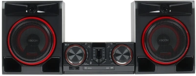 Минисистема LG CL65 черный/красный 950Вт FM USB BT