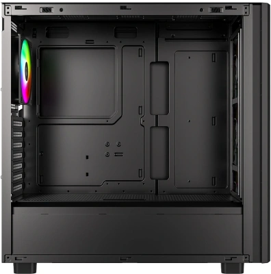 Корпус ID-Cooling Ware 510 черный без БП ATX 7x120mm 5x140mm 1xUSB2.0 1xUSB3.0 audio bott PSU