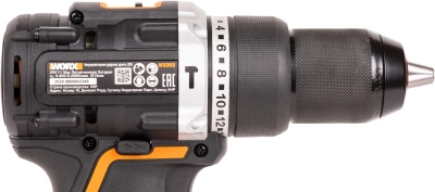 Дрель-шуруповерт Worx WX352 аккум. патрон:быстрозажимной (кейс в комплекте)
