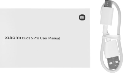 Гарнитура внутриканальные Xiaomi Buds 5 Pro BT белый беспроводные bluetooth в ушной раковине (BHR9642GL)