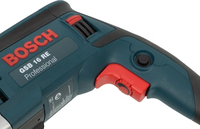 Дрель ударная Bosch GSB 16 RE Professional 750Вт патрон:быстрозажимной реверс (кейс в комплекте) (060114E500)