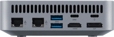Неттоп IRU Tactio 515 i5 12450H (2) 16Gb SSD512Gb Iris Xe Windows 11 Pro 64 2xGbitEth WiFi BT 100W серый (RUS) (2195518)