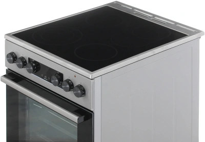 Плита Электрическая Gorenje GEC5C40XAOT серый стеклокерамика (без крышки)