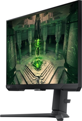 Монитор Samsung 27" Odyssey G4 S27BG400EI черный IPS LED 16:9 HDMI полуматовая HAS Piv 400cd 178гр/178гр 1920x1080 240Hz G-Sync FreeSync Premium DP FHD 5.3кг