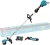 Триммер электрический Makita UR003GZ аккум. 550Вт 0.75л.с. неразбор.штан. реж.эл.:леска/нож/диск