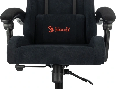 Кресло игровое A4Tech Bloody GC-560 черный Formula 999 искусственная замша с подголов. крестов. металл