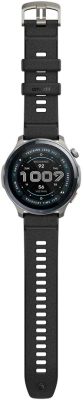 Смарт-часы Amazfit Balance 2 A2430 1.5" AMOLED корп.серый рем.черный разм.брасл.:140-210мм (6972596108955)