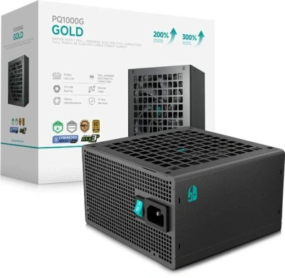 Блок питания Deepcool ATX 1000W GamerStorm PQ1000G Gen.5 80+ gold (20+4pin) APFC 120mm fan 9xSATA Cab Manag RTL