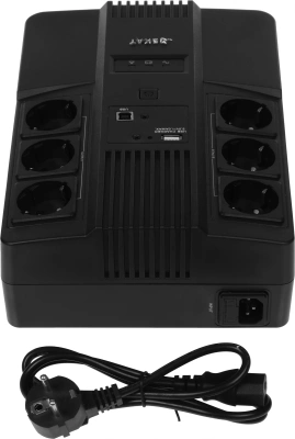 Источник бесперебойного питания Бастион Skat 800 AI 480Вт 800ВА черный