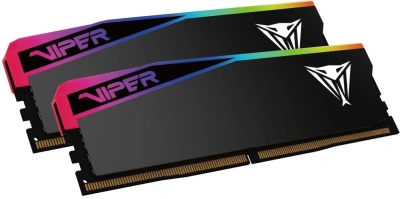 Память DDR5 2x32GB 6000MHz Patriot VEUR564G6028K Viper Elite 5 Ultra RGB RTL Gaming PC5-48000 CL28 DIMM UDIMM 288-pin 1.4В kit single rank с радиатором Ret