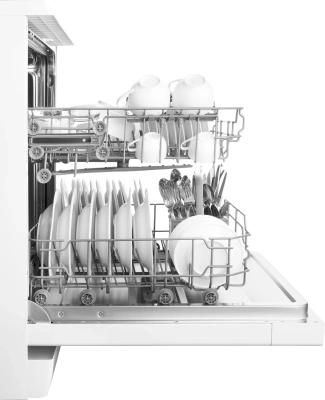 Посудомоечная машина Weissgauff DW 6025 белый (полноразмерная)
