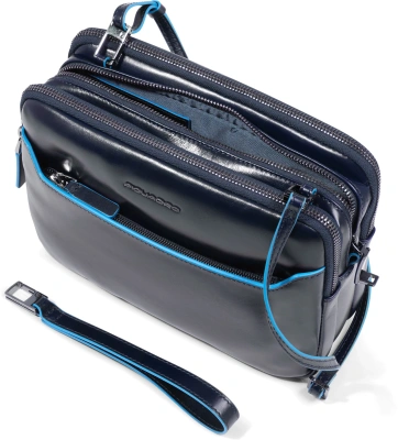 Клатч Piquadro Blue Square AC6902B2R/BLU2 темно-синий натур.кожа