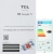 Телевизор QLED TCL 55" 55C7L SQD-Mini LED (2026) черный 4K Ultra HD 144Hz MEMC DVB-T DVB-T2 DVB-C DVB-S DVB-S2 USB WiFi Smart TV
