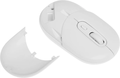 Мышь Acer OMR301 белый оптическая 1600dpi беспров. BT/Radio USB 4but (ZL.MCECC.01U)