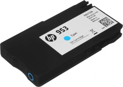 Картридж струйный HP 953 F6U12AE голубой (700стр.) для HP OJP 8710/8715/8720/8730/8210/8725