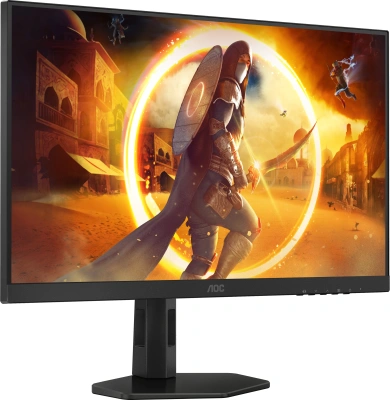 Монитор AOC 27" Q27G4XF черный Fast IPS LED 0.5ms 16:9 HDMI матовая HAS Piv 300cd 178гр/178гр 2560x1440 180Hz G-Sync DP QHD 5.3кг