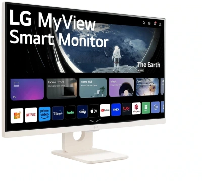 Монитор LG 27" MyView 27U511SA-W белый IPS LED 16:9 HDMI M/M матовая 1300:1 200cd 178гр/178гр 1920x1080 100Hz FHD USB 5.6кг