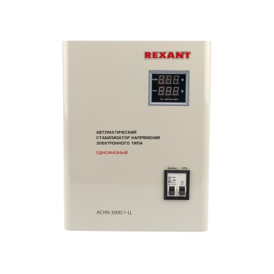 Стабилизатор напряжения Rexant АСНN-3000/1-Ц 2.91кВА однофазный серый (11-5014)