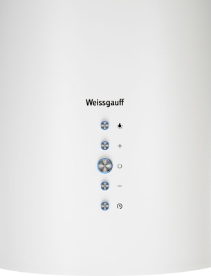 Вытяжка каминная Weissgauff Gracia WH белый управление: кнопочное (1 мотор)