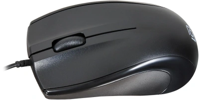 Мышь Оклик 185M черный оптическая 1200dpi USB для ноутбука 3but (945606)