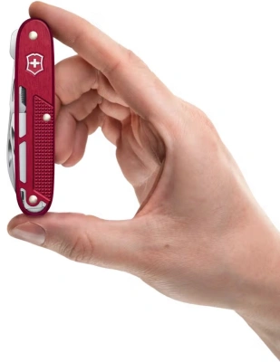 Нож перочинный Victorinox Synergy Alox (0.8216.20) 93мм 9функц. красный карт.коробка