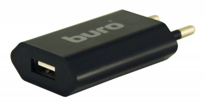 Сетевое зар./устр. Buro TJ-164b 1A универсальное черный