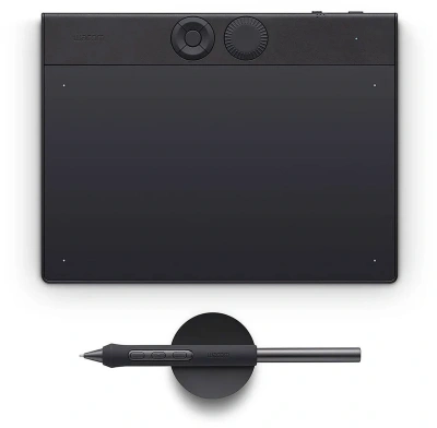 Графический планшет Wacom Intuos Pro PTK470K0B USB Type-C черный